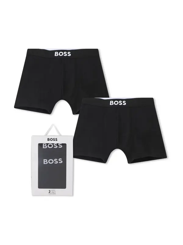 BOSS BOSS Gaće  crna / bijela