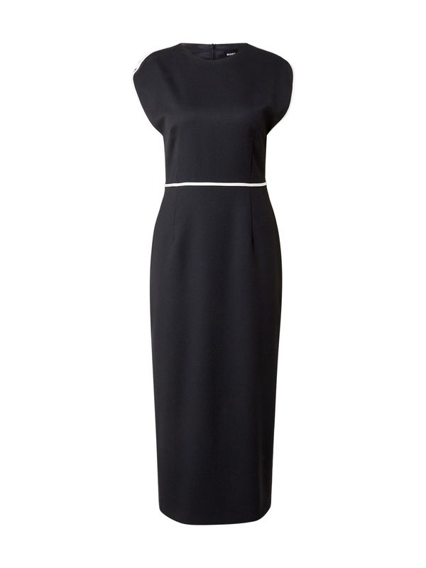 BOSS BOSS Haljina 'Detira'  crna / bijela