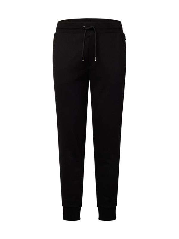 BOSS BOSS Hlače 'Lamont'  crna / bijela