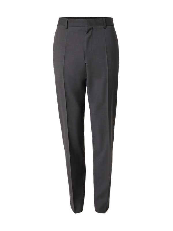 BOSS BOSS Hlače na crtu 'Genius'  tamo siva