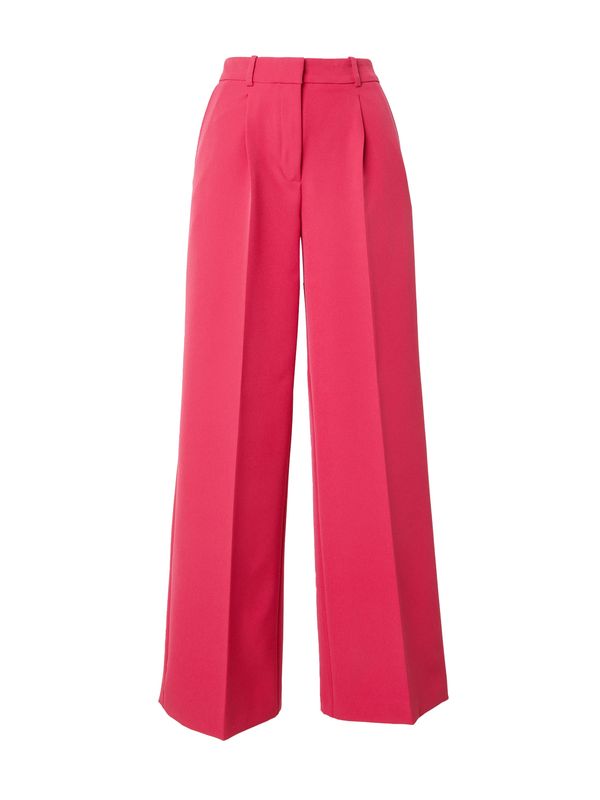 BOSS BOSS Hlače s naborima 'Tiwi1'  roza