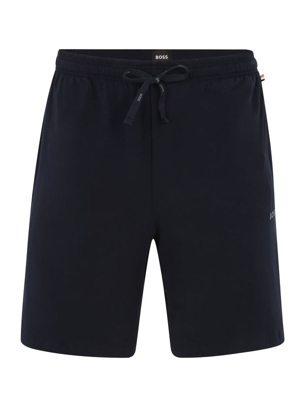 BOSS BOSS Hlače  tamno plava