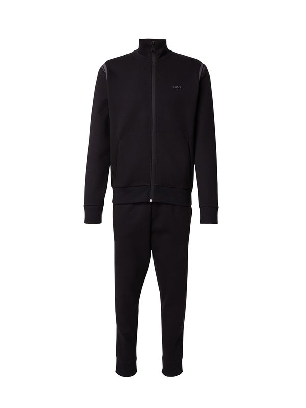 BOSS BOSS Jogging komplet  tamo siva / crna