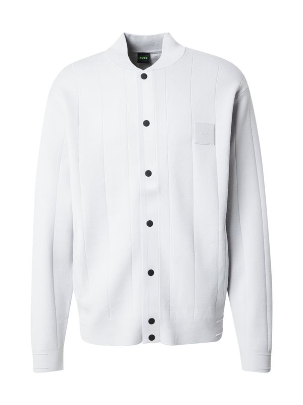 BOSS BOSS Kardigan 'Drop Needle'  svijetlosiva