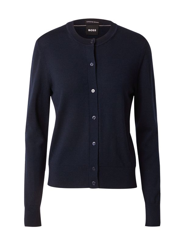 BOSS BOSS Kardigan 'Fadenasi'  morsko plava