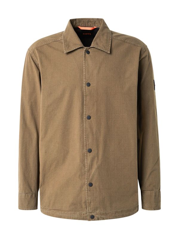 BOSS BOSS Košulja 'Labib'  maslinasta