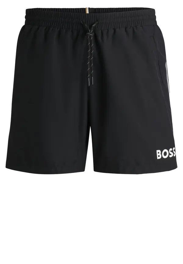 BOSS BOSS Kupaće hlače 'Starfish'  crna / bijela