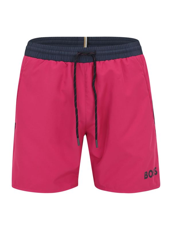 BOSS BOSS Kupaće hlače 'Starfish'  roza / crna