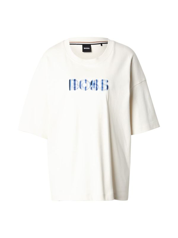 BOSS BOSS Majica 'Easie'  plava / mornarsko plava / svijetloplava / bijela