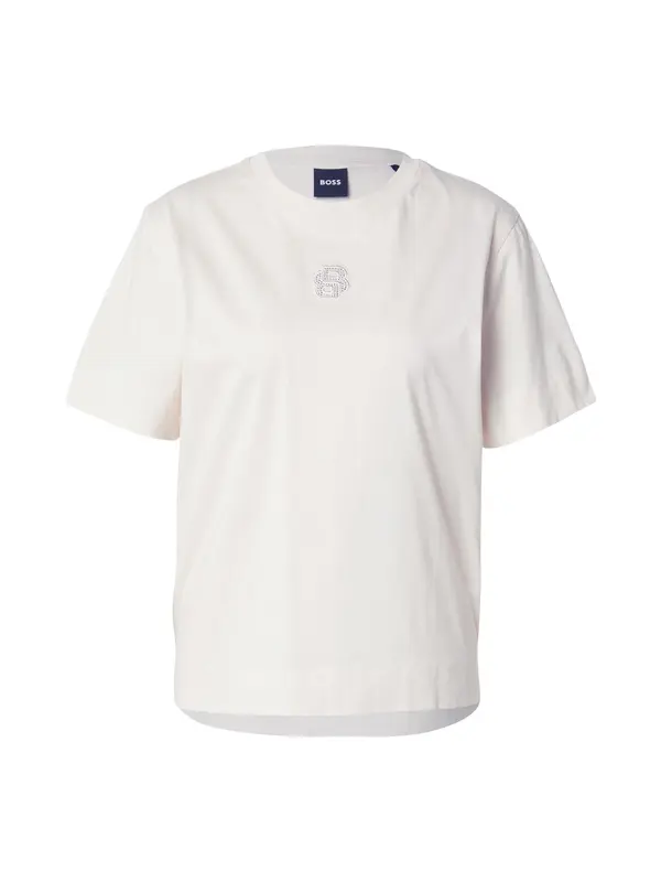 BOSS BOSS Majica 'Elpha Placed3'  prljavo bijela