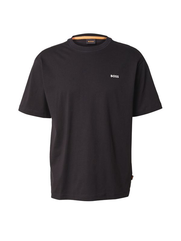 BOSS BOSS Majica 'Galaxy'  tamo siva / crna / bijela