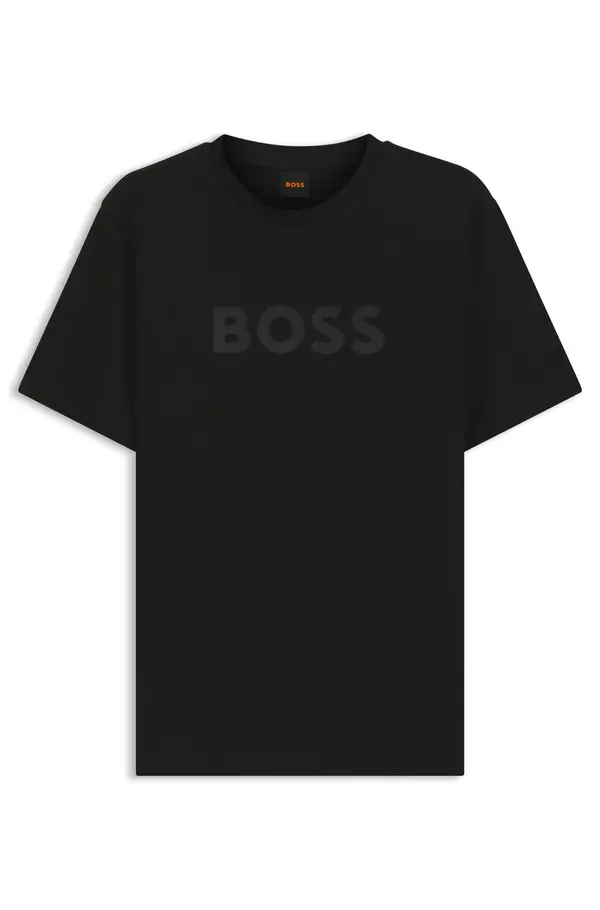 BOSS BOSS Majica  grafit siva / crna
