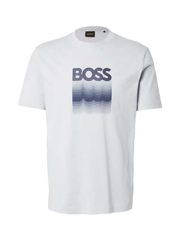 Boss BOSS Majica 'Insignia'  morsko plava / golublje plava / dimno siva / svijetlosiva