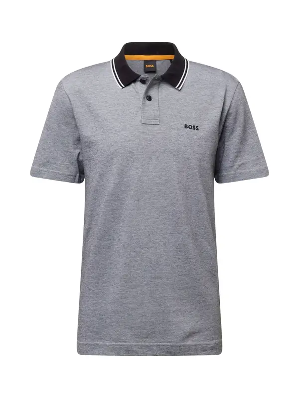 Boss BOSS Majica 'Peoxford'  crna / crna melange / bijela