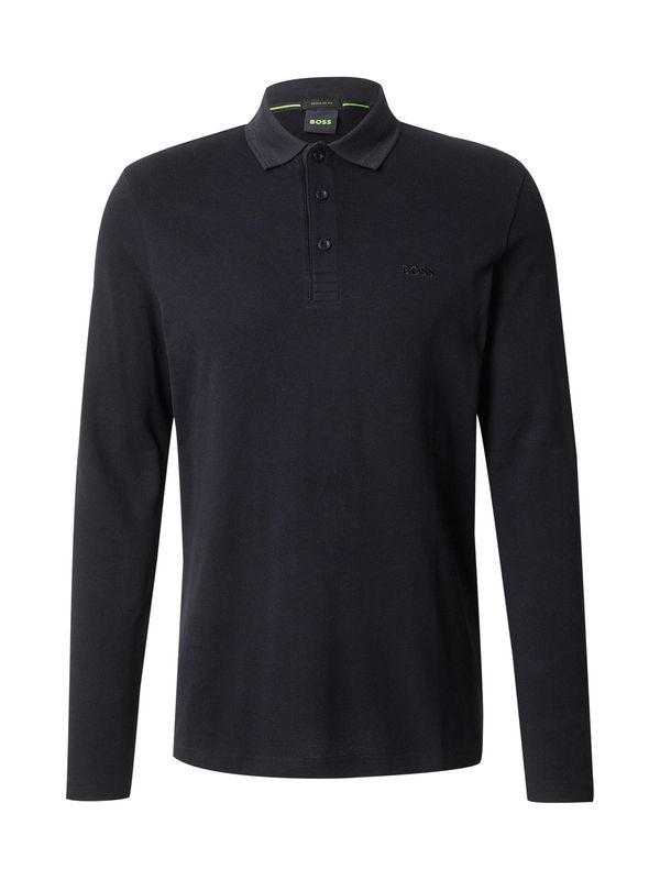 BOSS BOSS Majica 'Plisy'  crna