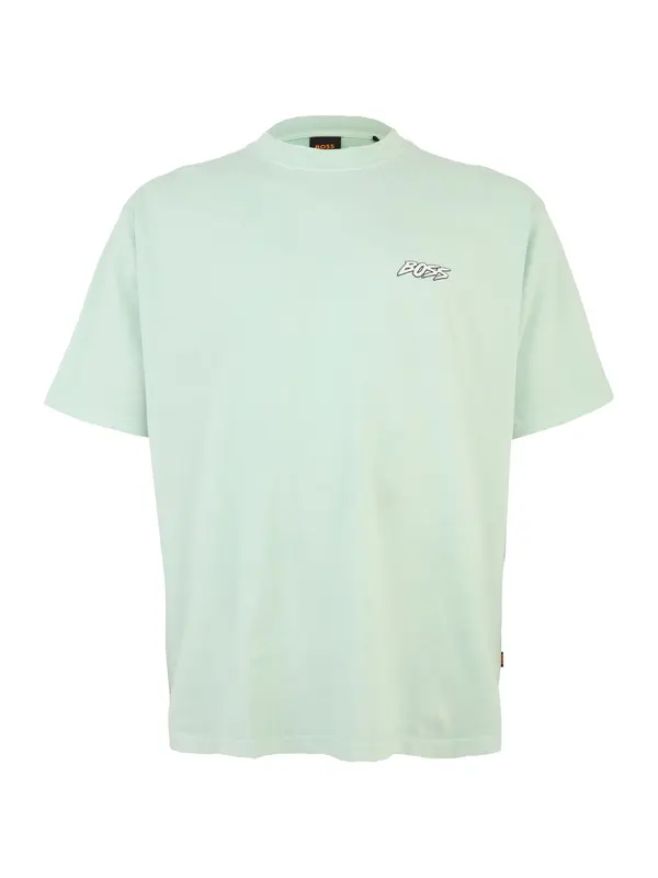 BOSS BOSS Majica  svijetloplava / menta / crna / bijela