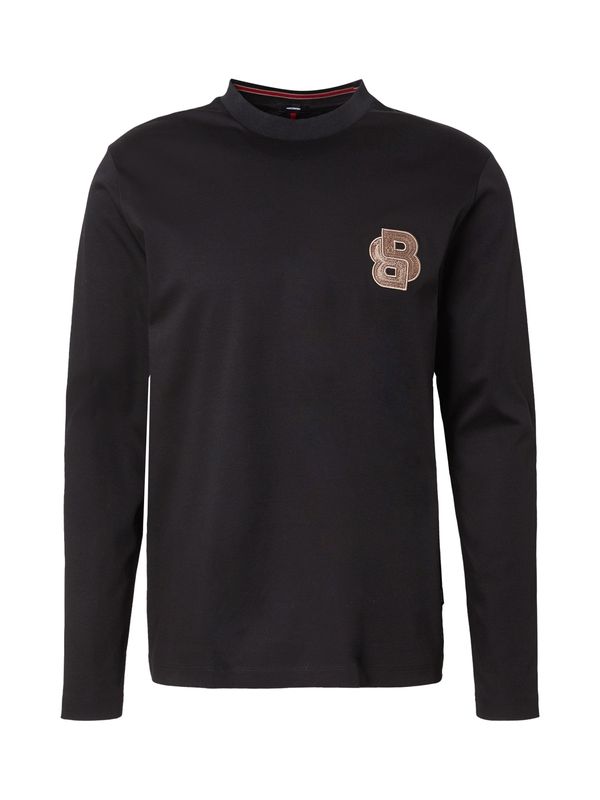 BOSS BOSS Majica 'Talley'  svijetlosmeđa / crna