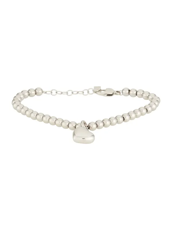 BOSS BOSS Narukvica 'HONEY HEART BEADS'  srebro