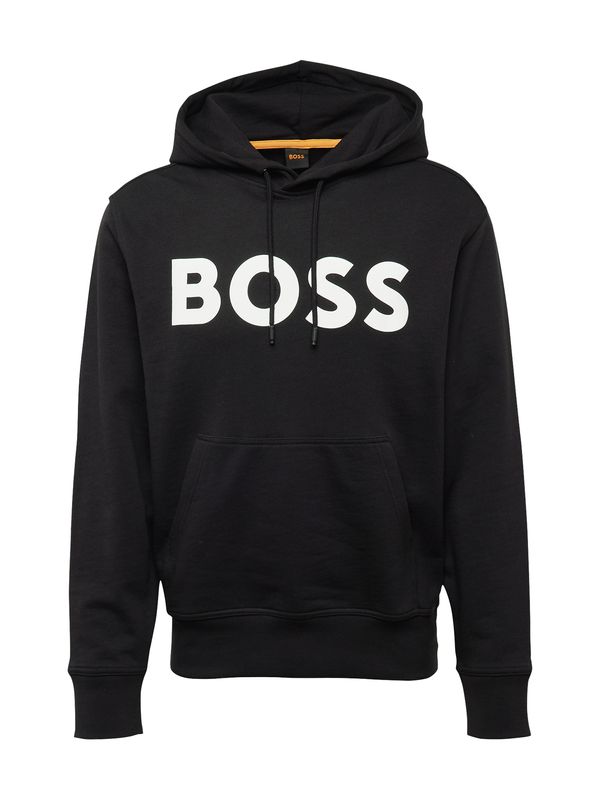 BOSS Orange BOSS Orange Sweater majica  crna / bijela