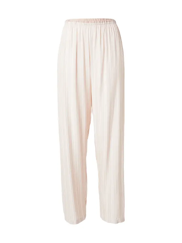 BOSS BOSS Pidžama hlače  bež / nude / rosé / prljavo bijela