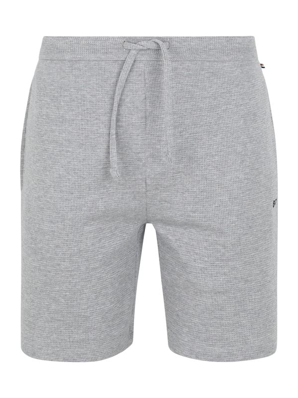 BOSS BOSS Pidžama hlače  siva melange