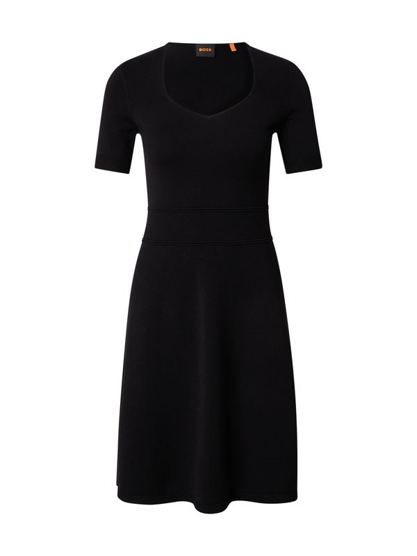BOSS BOSS Pletena haljina 'C_Fulivo'  crna