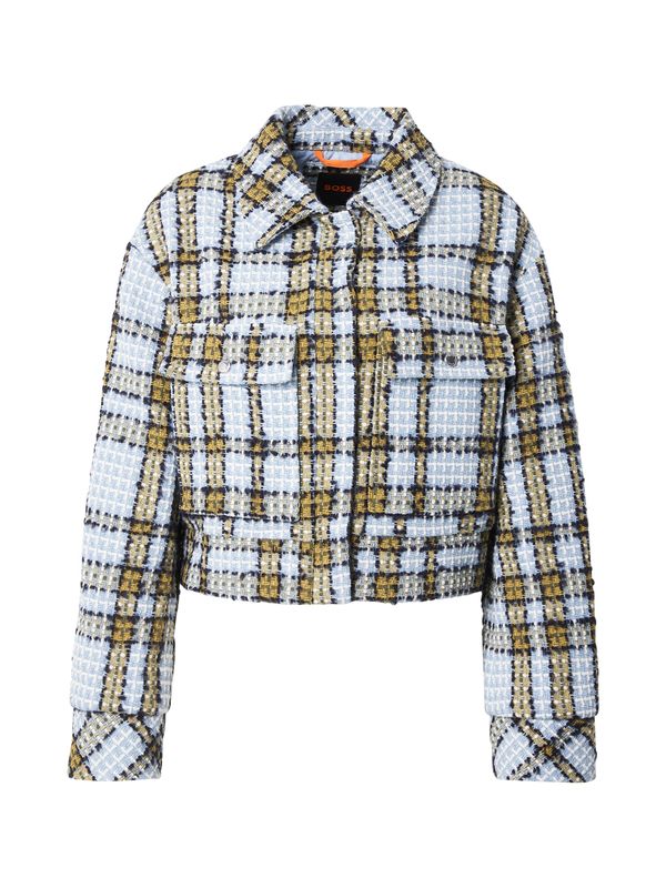 BOSS BOSS Prijelazna jakna 'C_Jatwedi'  morsko plava / svijetloplava / maslinasta / bijela