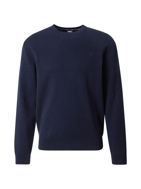 BOSS BOSS Pulover 'C-Barco'  tamno plava