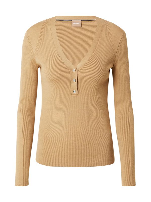 BOSS BOSS Pulover 'Faramena'  pijesak