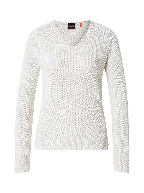 BOSS BOSS Pulover 'Fardin'  bijela