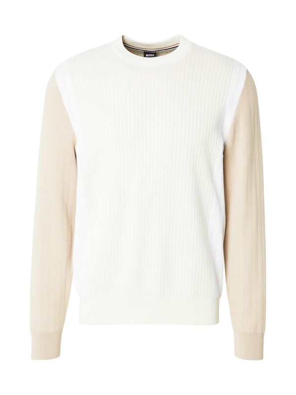 BOSS BOSS Pulover 'H-Beloy'  boja pijeska / svijetlobež