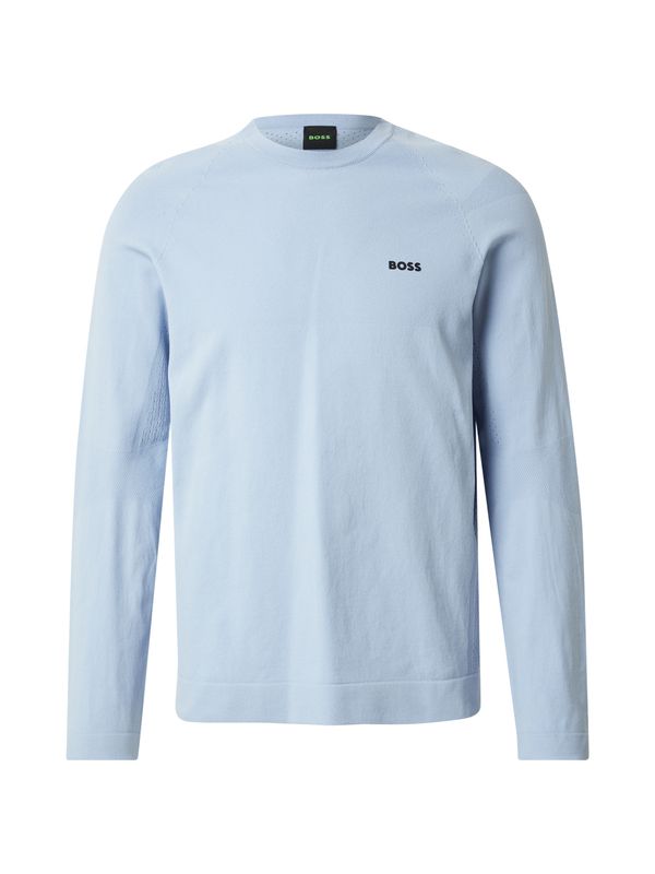 BOSS BOSS Pulover 'K_Seamless Tech_CN'  svijetloplava