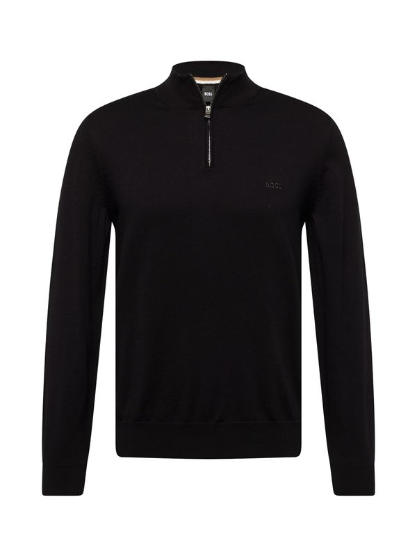 BOSS BOSS Pulover 'Padro'  crna