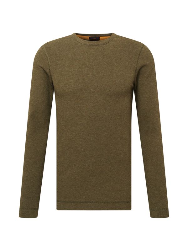 BOSS BOSS Pulover 'Tempest'  maslinasta