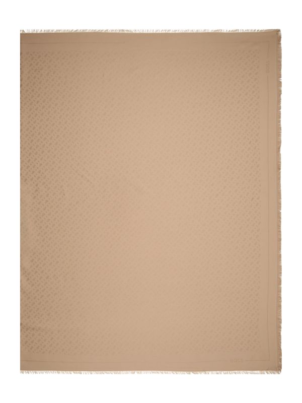 BOSS BOSS Šal 'Ledonia'  bež / tamno bež