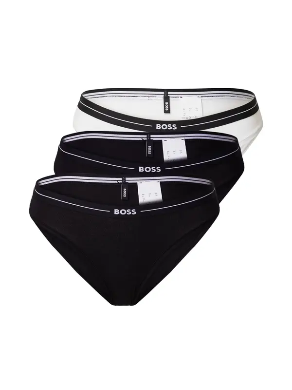 BOSS BOSS Slip  crna / bijela