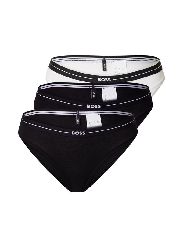 BOSS BOSS Slip  crna / bijela