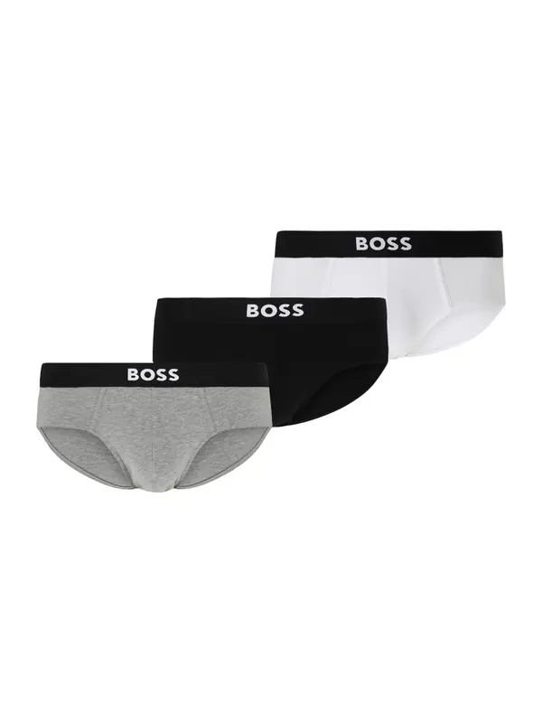 Boss BOSS Slip  siva melange / crna / bijela