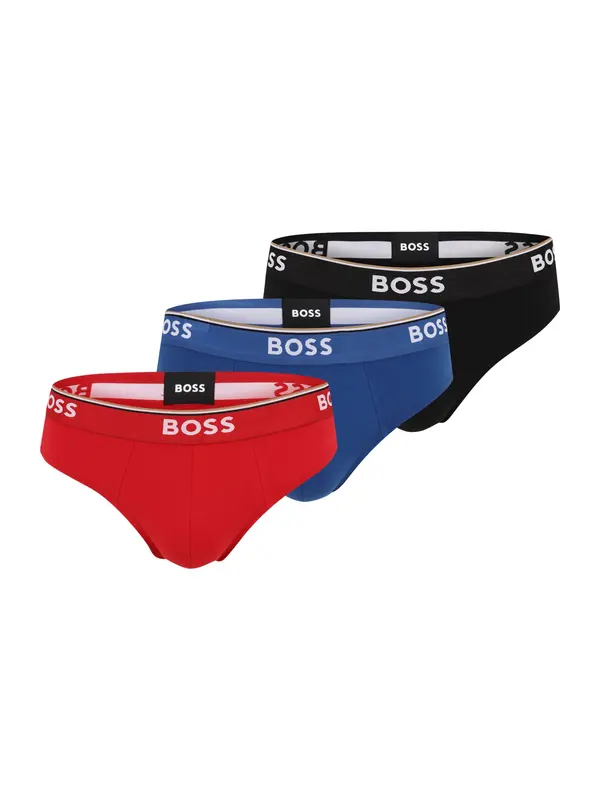 BOSS BOSS Slip  tamno plava / trešnja crvena / crna / bijela