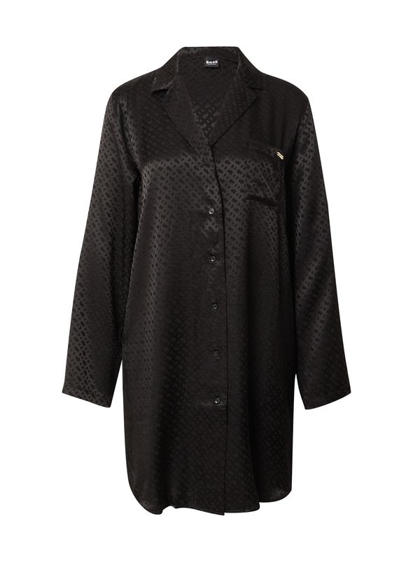 BOSS BOSS Spavaćica košulja  crna