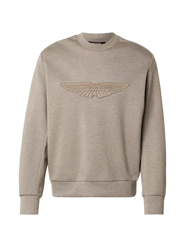 Boss BOSS Sweater majica 'C-Soleri 242'  siva