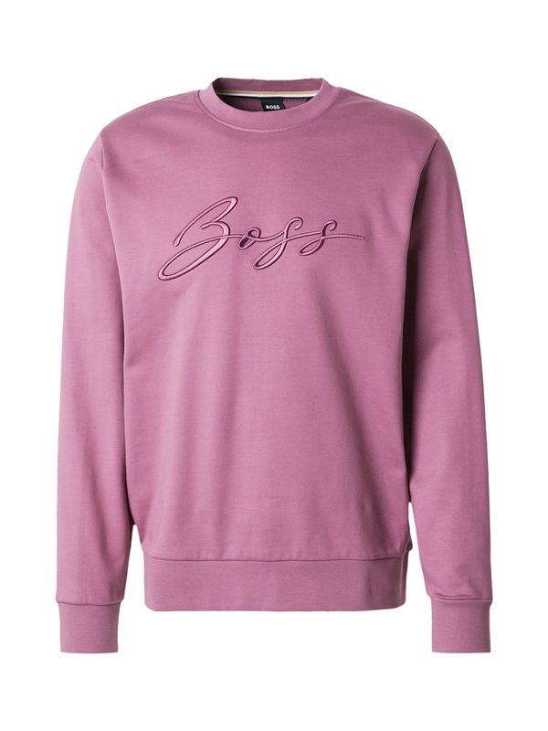 BOSS BOSS Sweater majica 'C-Soleri 70'  ljubičasta