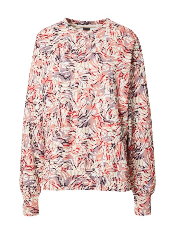 BOSS BOSS Sweater majica 'C_Eteia_1'  ecru/prljavo bijela / lavanda / koraljna / magenta