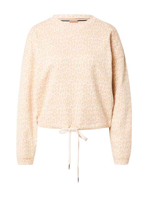 BOSS BOSS Sweater majica 'Ersa'  bež / sivkasto bež