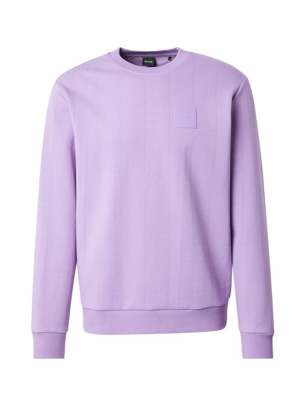 BOSS BOSS Sweater majica 'Salbo'  ljubičasta