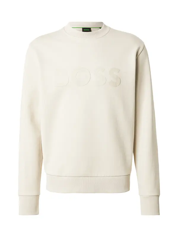 BOSS BOSS Sweater majica 'Salbo'  svijetlobež