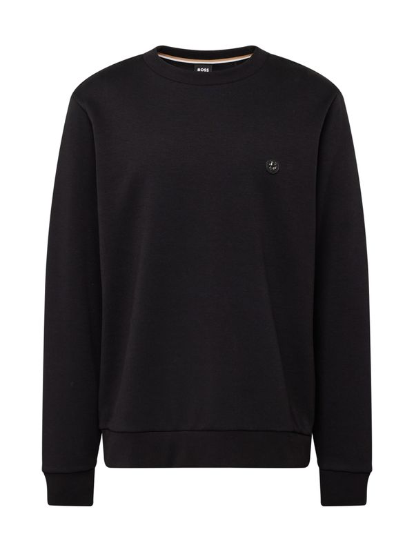 BOSS BOSS Sweater majica 'Sharpe 01'  crna