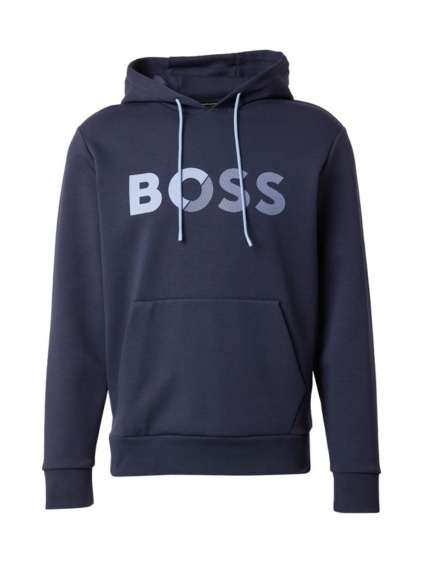 BOSS BOSS Sweater majica 'Soody'  svijetloplava / tamno plava