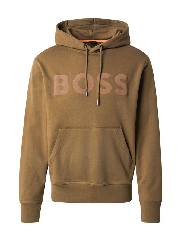 BOSS BOSS Sweater majica 'Webasic'  kaki