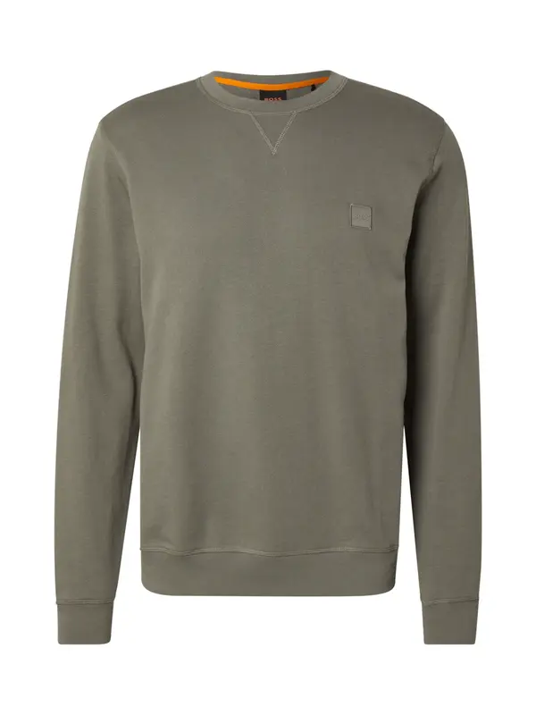 BOSS BOSS Sweater majica 'Westart'  bazalt siva
